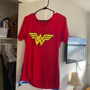Red Wonder Woman T-Shirt